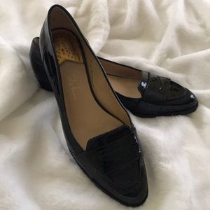 Cole Haan patent loafers